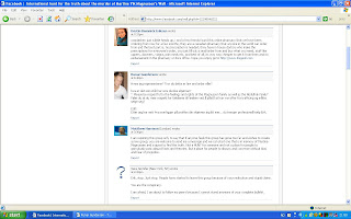 Trakassering Runar Gundersen, Facebook. (In Norwegian).