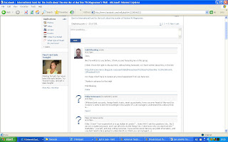 I’m telling Sara Jenifer on Facebook, that I don’t want any more harassment from her.
