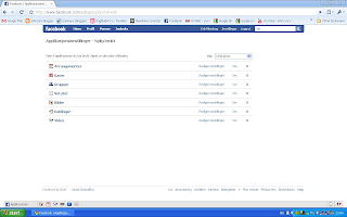 Jeg fjerna Farm Town alts. Det er bare tull. Jeg lurer på om hele det Facebook-greiene er bare tull. Vi får se. (In Norwegian)
