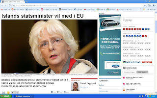 Nå tror jeg New World Order driver å tuller fælt med Island. (In Norwegian)
